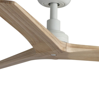 FARO KLIM S Ventilador Blanco-Roble TUYA