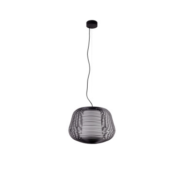 FARO NARA Lámpara Colgante Negro