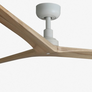 FARO KLIM L Ventilador Blanco-Roble TUYA