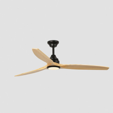 FARO ALO L LED DC Ventilador Negro-Arce CCT