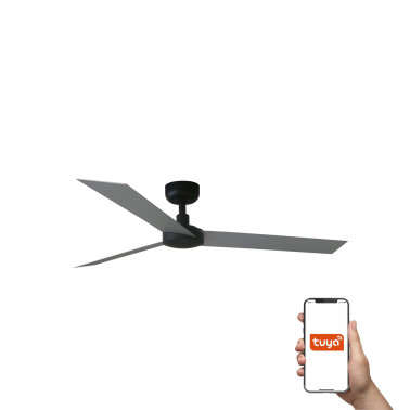 FARO CRUISER L Ventilador Negro-Aluminio TUYA