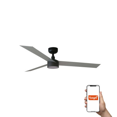 FARO CRUISER L LED Ventilador Negro-Aluminio TUYA