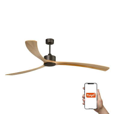 FARO KAUAI XXL DC Ventilador Marrón TUYA