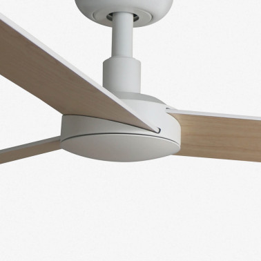 FARO RUDDER S Ventilador Blanco-Fresno TUYA