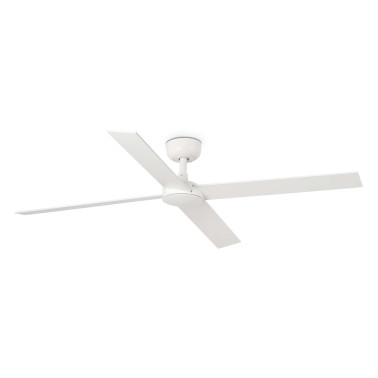 FARO RUDDER L 4 Ventilador Blanco-Fresno TUYA