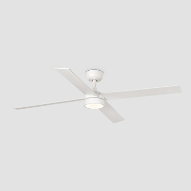 FARO RUDDER L 4 LED Ventilador Blanco-Fresno TUYA