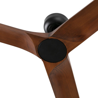 Faro Heywood L DC Ventilador de Techo Negro