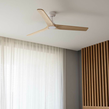 Faro Heywood L DC Ventilador de Techo Blanco