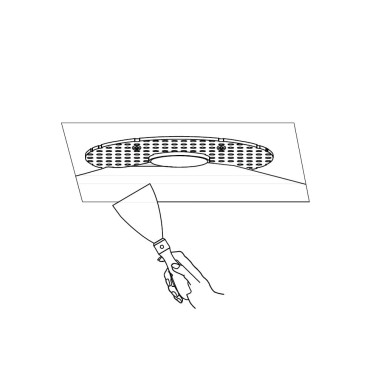 FARO HYDE R Trimless Orientable Blanco