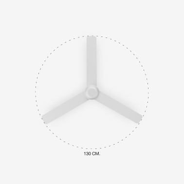 FARO PUNT M DC Ventilador Blanco TUYA