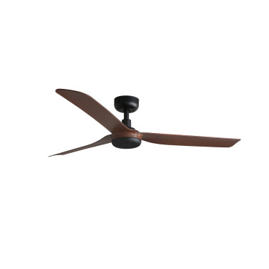 FARO PUNT M DC Ventilador sin luz Negro-Nogal