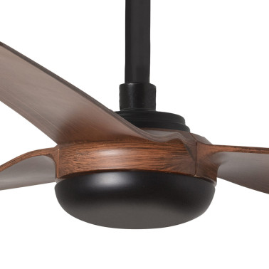 FARO PUNT M DC Ventilador Negro-Nogal TUYA