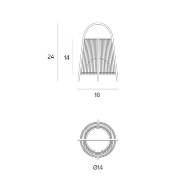 OLE LIGHTING ALLEGRA Sobremesa Portátil IP65