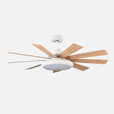 FABRILAMP PIREO 132CM Ventilador Blanco-Haya