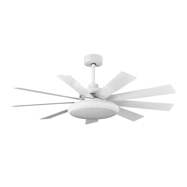 FABRILAMP PIREO 132CM Ventilador Blanco-Haya