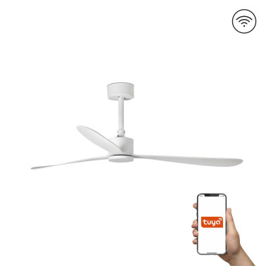 FARO AMELIA Ventilador de Techo Blanco TUYA