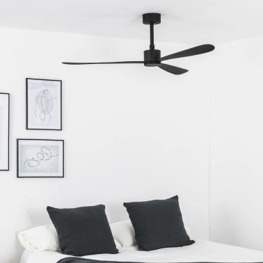 FARO AMELIA Ventilador de Techo Negro TUYA
