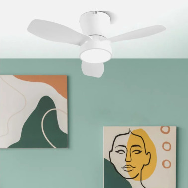 FABRILAMP PITON 62CM Ventilador Blanco