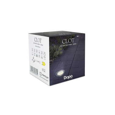 DOPO CLOT Empotrable de Suelo 5W IP67 Ø120
