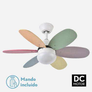 FABRILAMP ALVES 85CM Ventilador Multicolor