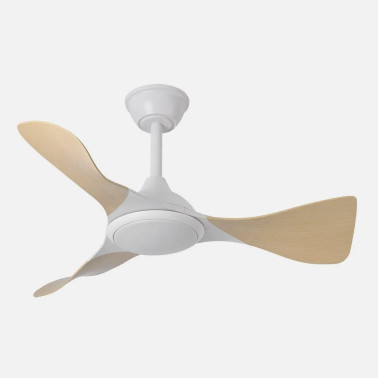 FABRILAMP CAIMAN 89CM Ventilador Blanco-Haya