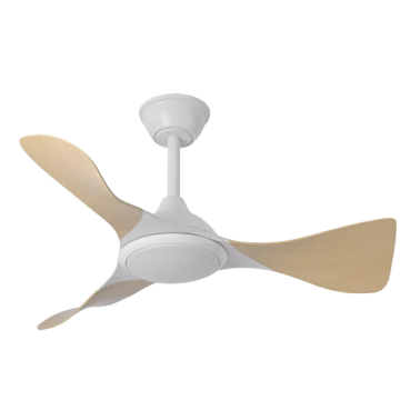 FABRILAMP CAIMAN 89CM Ventilador Blanco-Haya