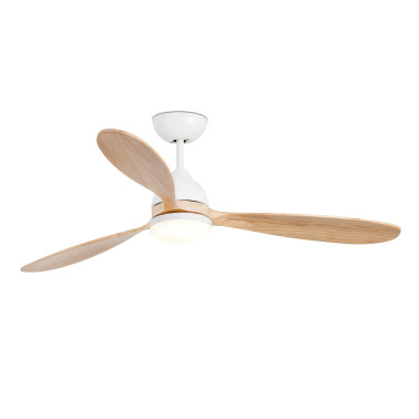 FARO POROS L LED Ventilador Blanco FSC