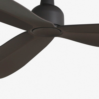 FARO PALMA M Ventilador Marrón Oscuro IP44