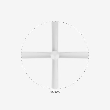 FARO FRASER M LED Ventilador Blanco TUYA