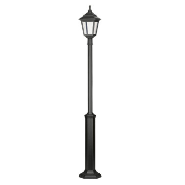 DOPO CLIC-CLAC 4 Farola con Base IP44 Negro