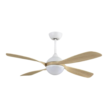 FABRILAMP LIVORNO 132CM Ventilador Blanco-Haya