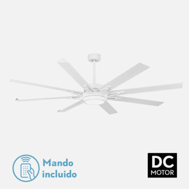 FABRILAMP GRADO 198CM Ventilador Blanco-Haya