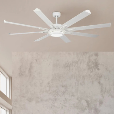 FABRILAMP GRADO 198CM Ventilador Blanco-Haya