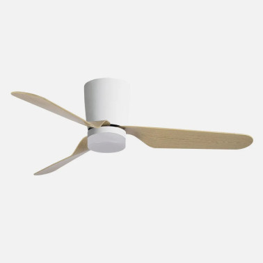 FABRILAMP KOCHI 132CM Ventilador Blanco-Haya