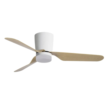 FABRILAMP KOCHI 132CM Ventilador Blanco-Haya