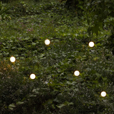 FARO CUCA 300 Lámpara Estaca Negra