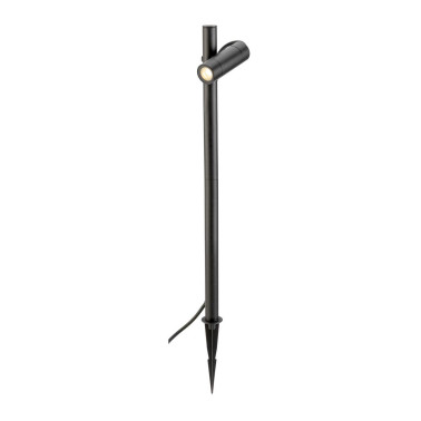 SLV HELIA SLIM 1L Estaca de Jardín con Enchufe Negro