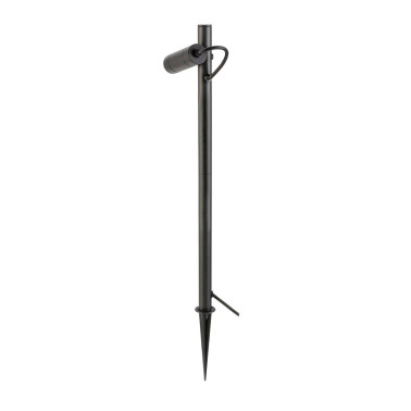 SLV HELIA SLIM 1L Estaca de Jardín con Enchufe Negro