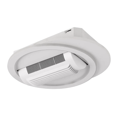 FABRILAMP CAMALEON Ø47 Ventilador Rotatorio Blanco