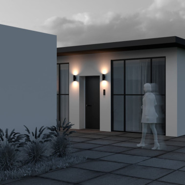 MAYTONI SHIM 24W Aplique Grafito IP65