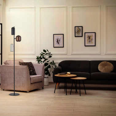 I3 NIMES Pie Negro-Marron-Gris