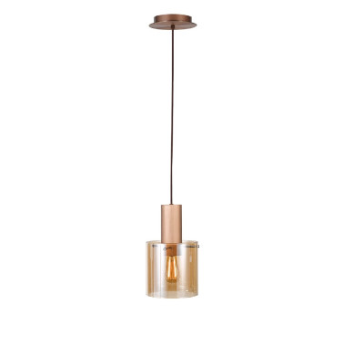 I3 VENIZE Colgante Cobre-Ambar