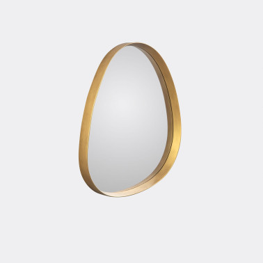 SCHULLER JULIE 76x92 Espejo Dorado