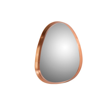 SCHULLER JULIE 76x92 Espejo Oro Rosa
