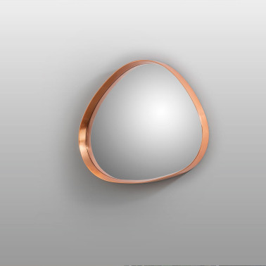SCHULLER JULIE 76x92 Espejo Oro Rosa