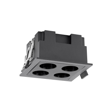 MANTRA BLAU Foco Empotrable 4L 10W 3000K Negro