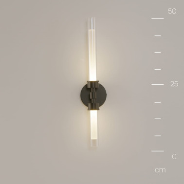 MAYTONI STELO Aplique De Pared Negro