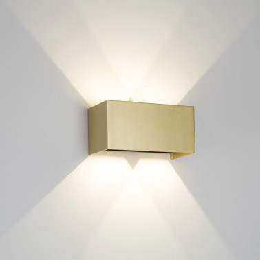 MANTRA DAVOS DOBLE Aplique Dimmable Dorado 3000K