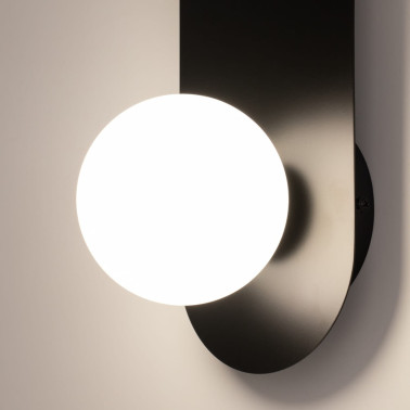 MAYTONI BAO Aplique De Pared Negro