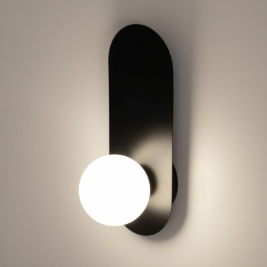 MAYTONI BAO Aplique De Pared Negro